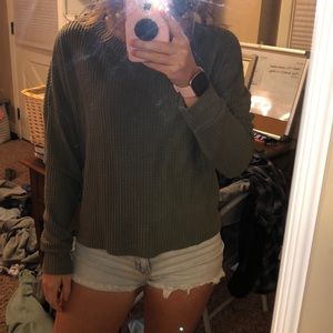 Green Thermal Longsleeve